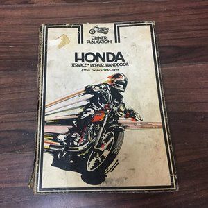Clymer Honda Service Repair Handbook 450cc Twins 1965 - 1974 M333